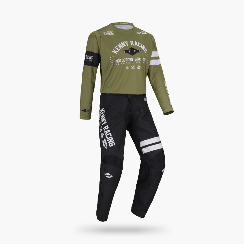 MAILLOT TRACK DIRT KAKI