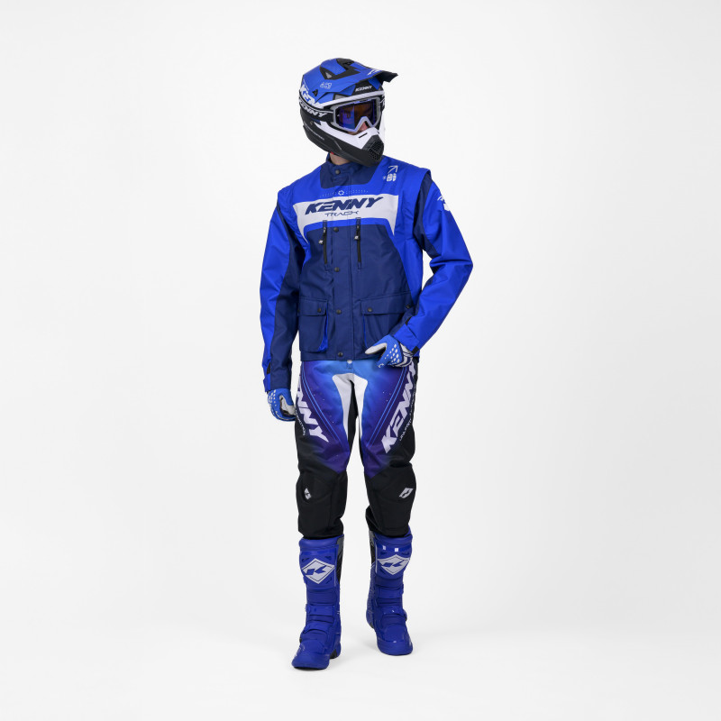 VESTE TRACK BLUE