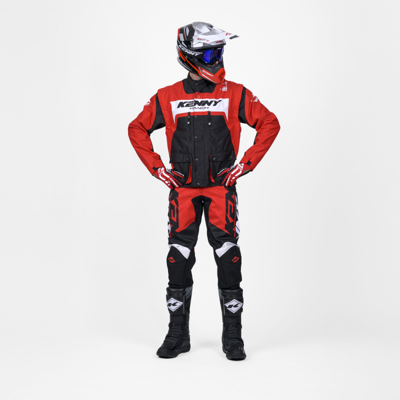 VESTE TRACK RED