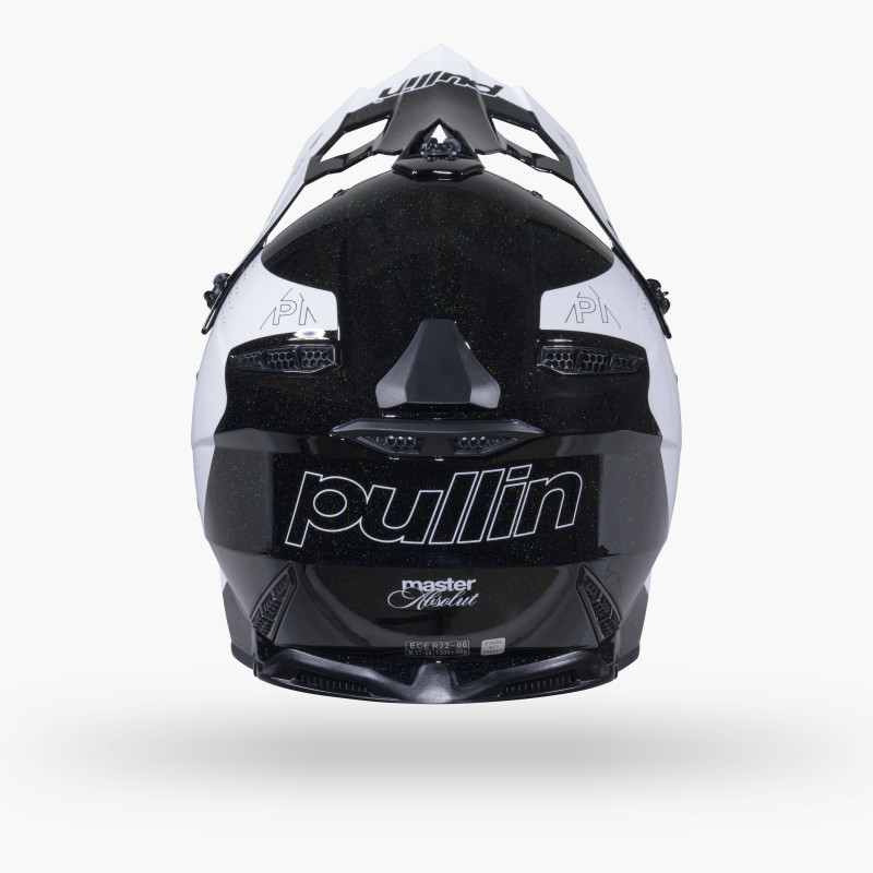 PULL-IN ABSOLUT BLACK HOLOGRAPHIC HELMET