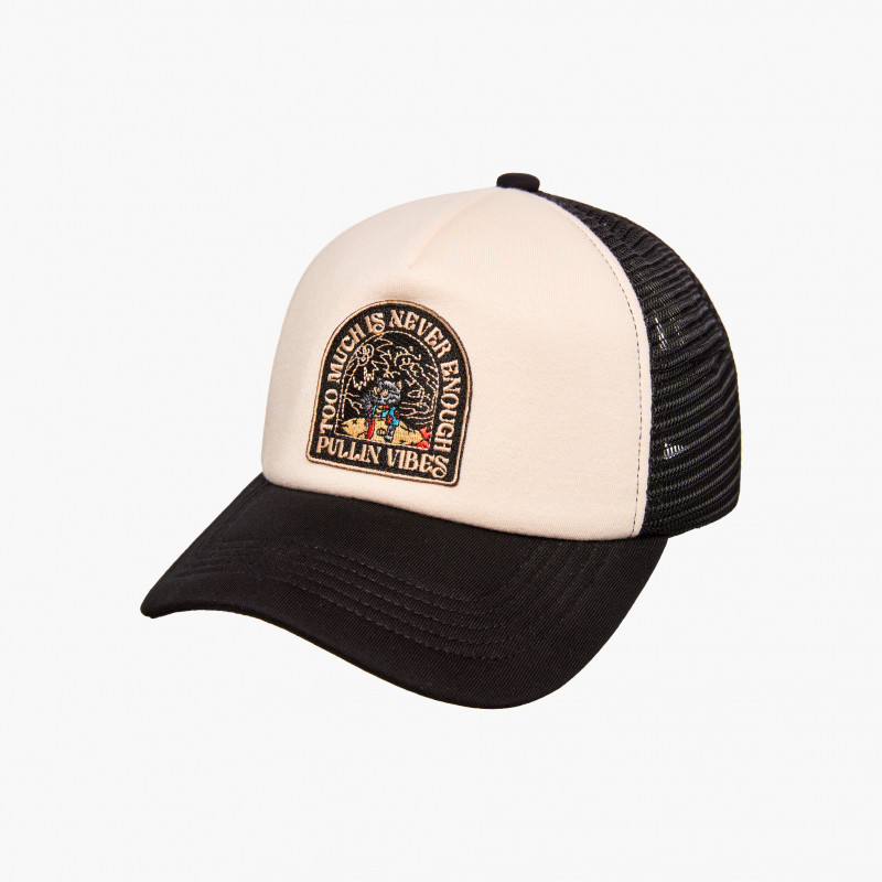 PULL-IN TRUCKER CAT CAP