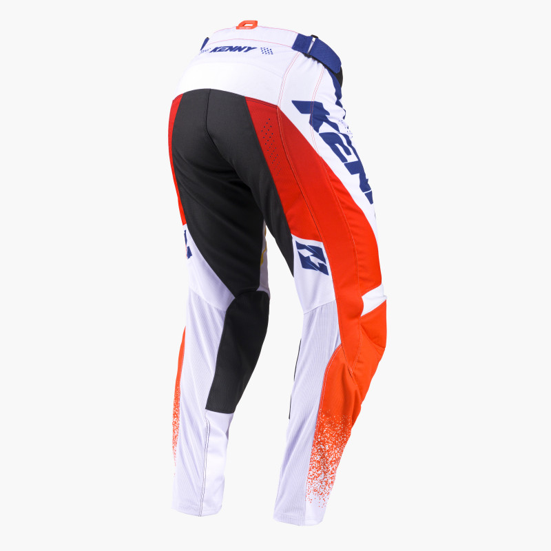 TRACLK BLAST ORANGE WHITE PANTS