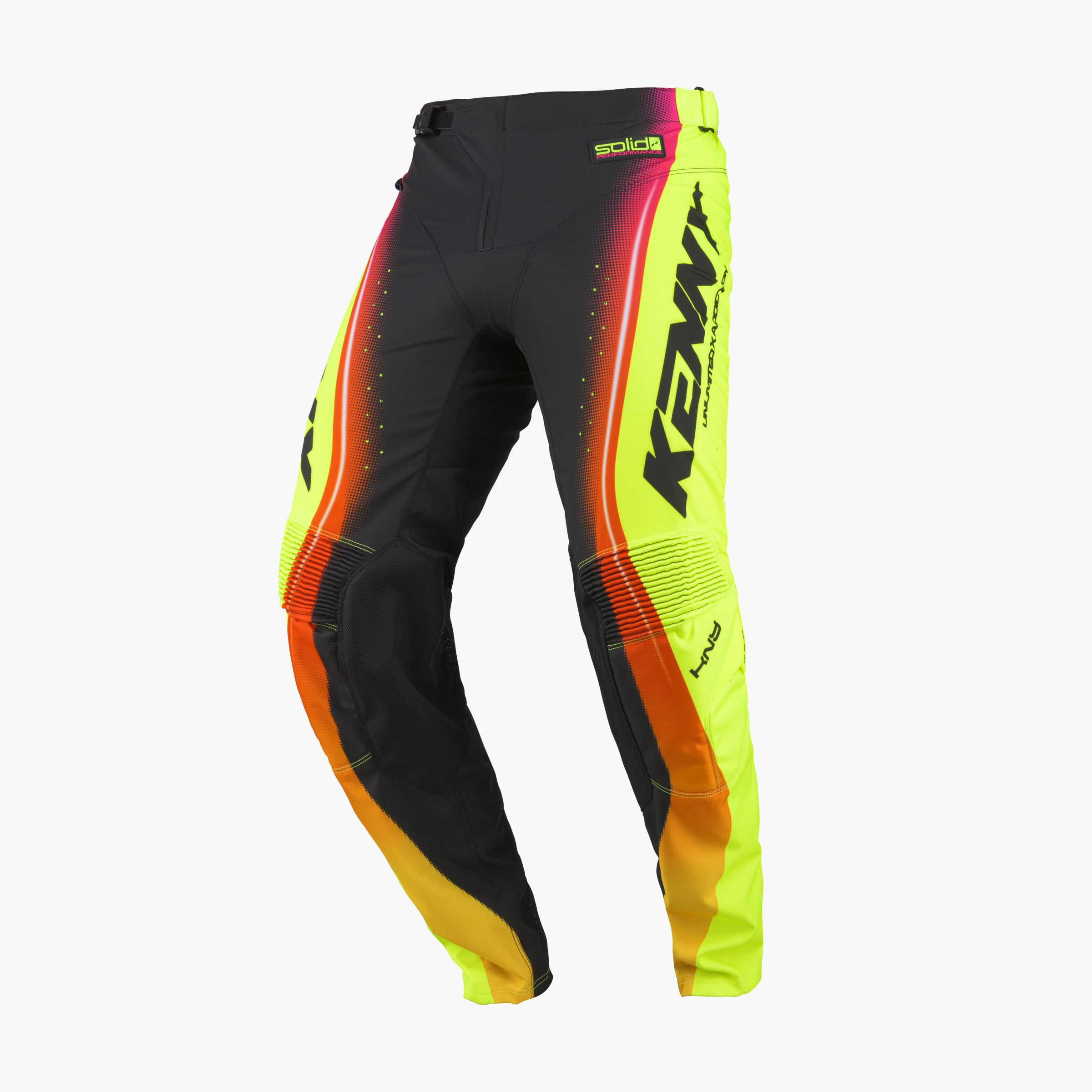 PERFORMANCE SOLID NEON YELLOW KID PANTS