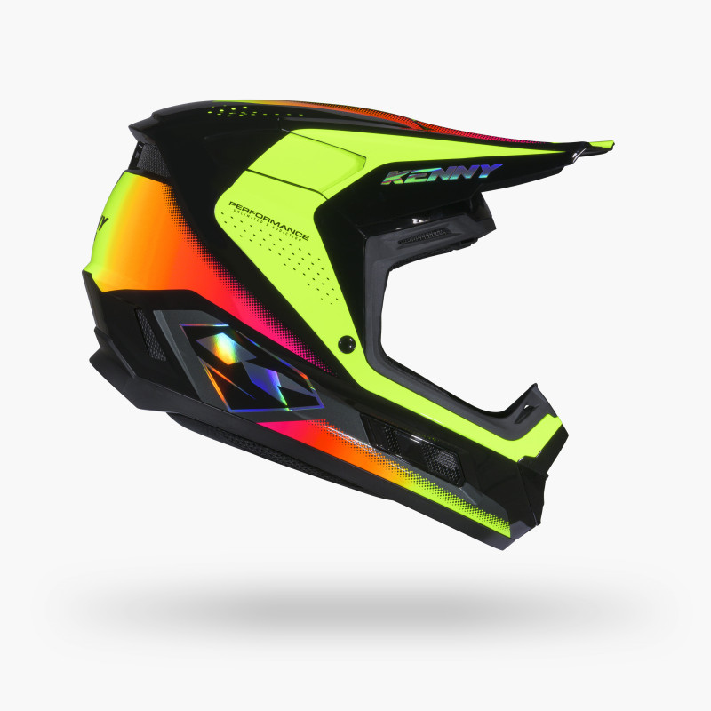 CASQUE PERFORMANCE GRAPHIC RACING NEON YELLOW