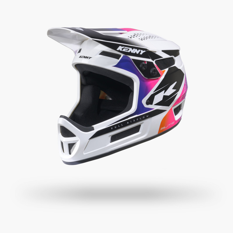 ELITE GRAPHIC +  WHITE GRADIENT HELMET