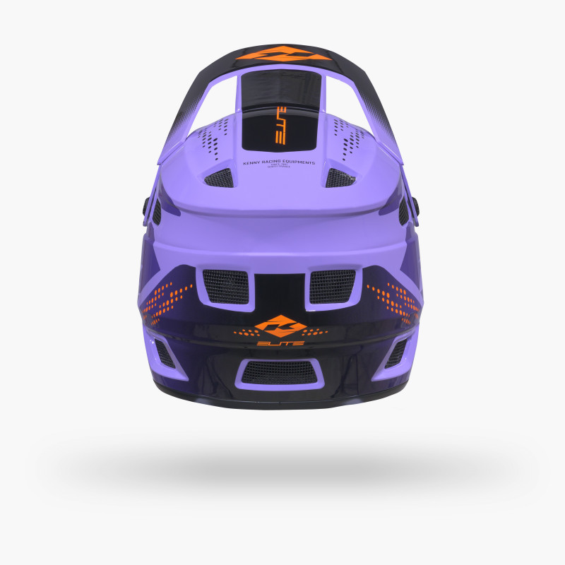 ELITE GRAPHIC + PURPLE HELMET