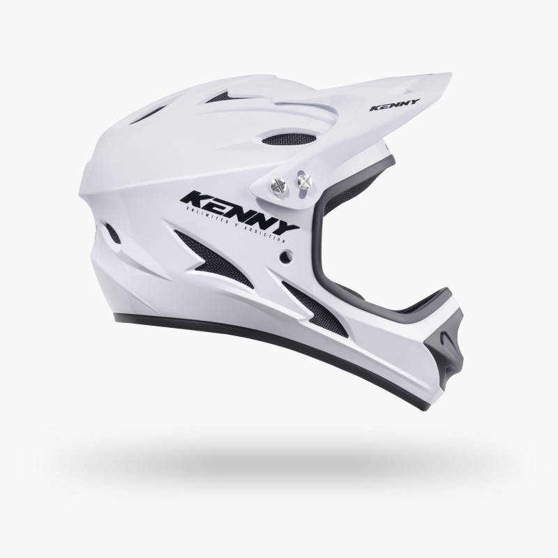 CASQUE DOWNHILL SOLID WHITE