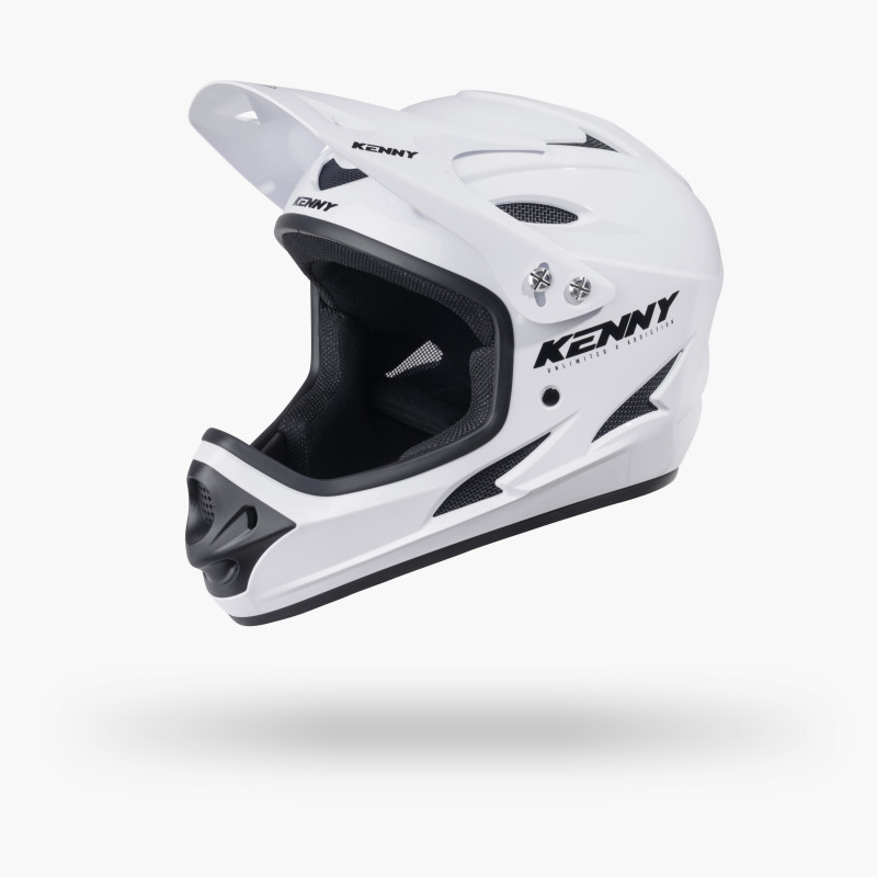 CASQUE DOWNHILL SOLID WHITE