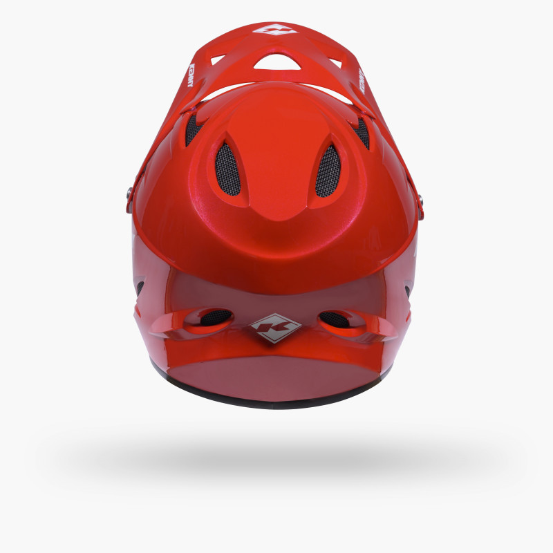 CASQUE DOWNHILL SOLID RED