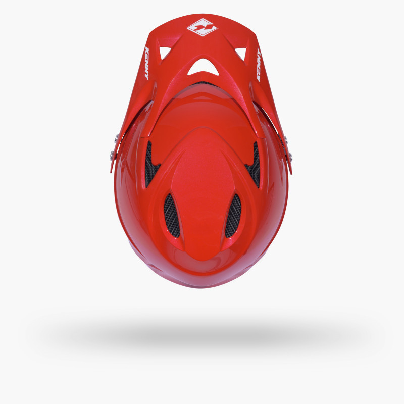 DOWNHILL SOLID RED HELMET