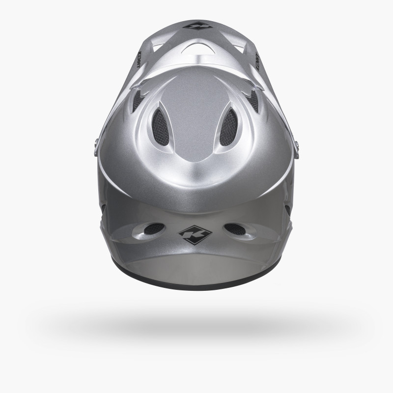 CASQUE DOWNHILL SOLID SILVER