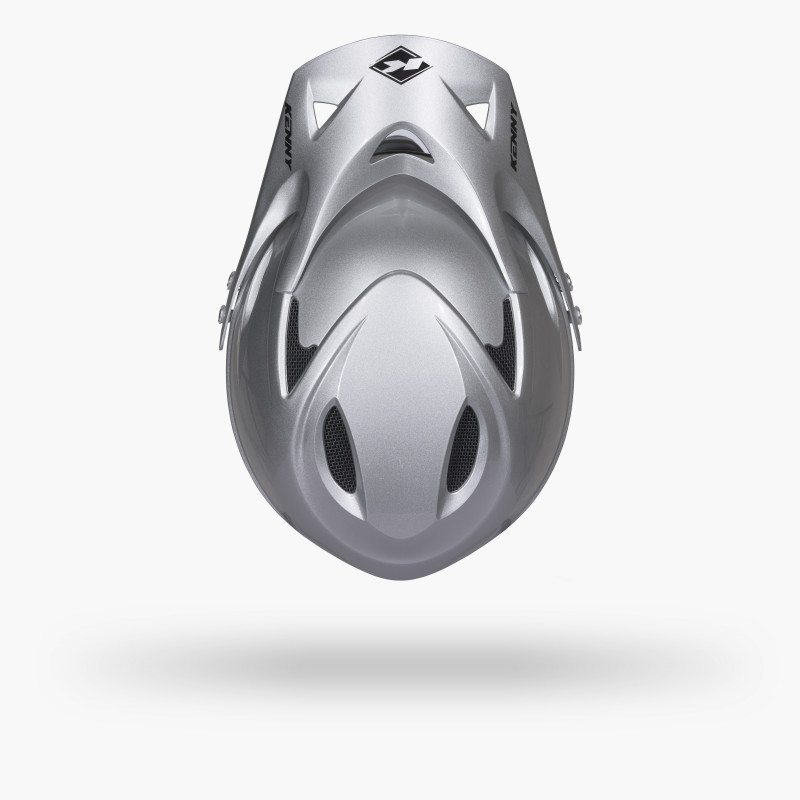 DOWNHILL SOLID SILVER HELMET
