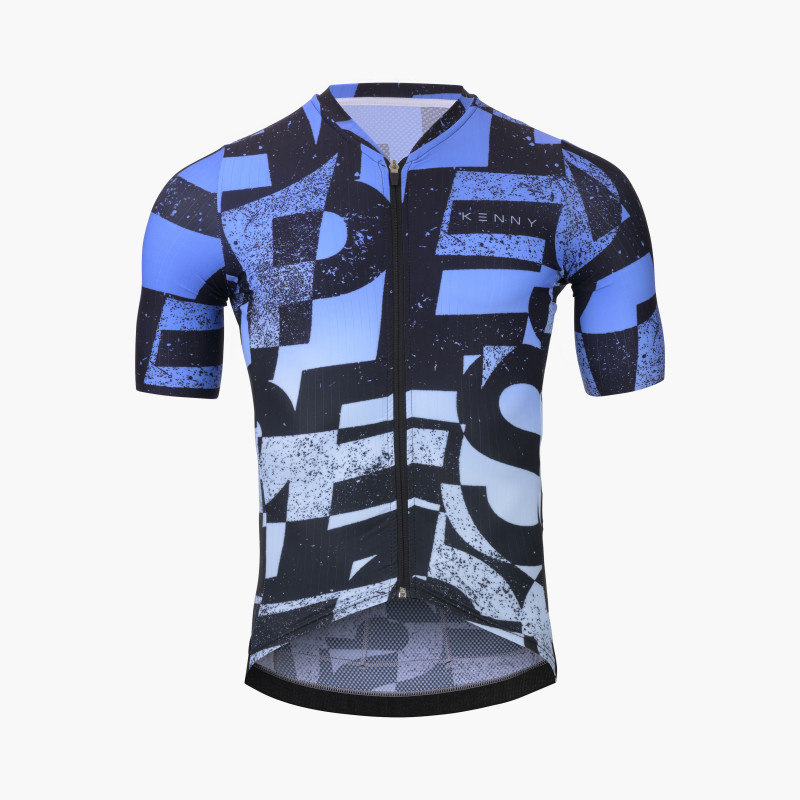 MAILLOT ESCAPE GRUNGE BLUE