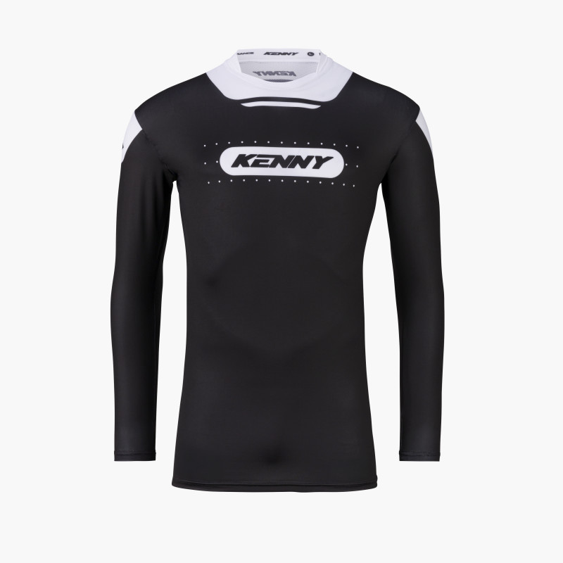 MAILLOT COMPRESSION CREW BLACK