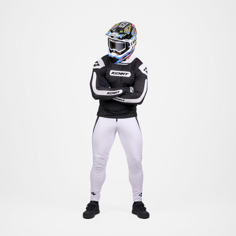 COMPRESSION CREW BLACK JERSEY