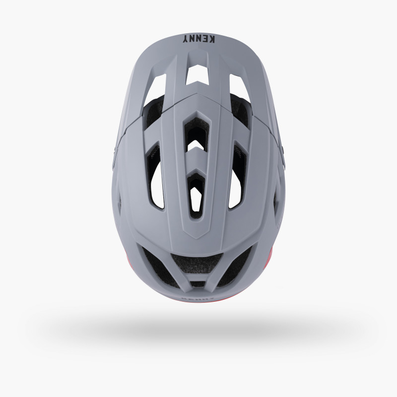 SCRAMBLER GREY RED KID HELMET