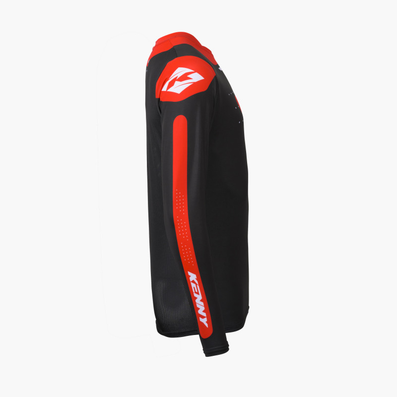 MAILLOT PROLIGHT ENFANT CREW RED BLACK