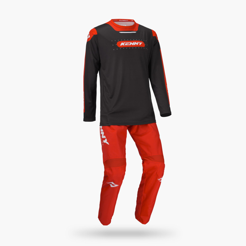 KID ELITE CREW RED BLACK JERSEY