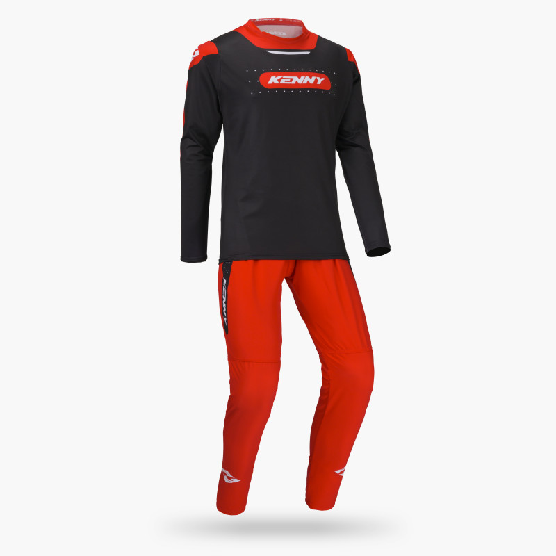 KID PROLIGHT CREW RED BLACK PANTS
